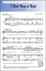 I Shall Weep at Night SSA choral sheet music cover